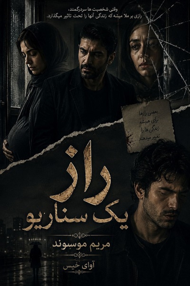 دانلود رمان راز یک سناریو pdf از مریم موسیوند نسخه کامل بدون سانسور